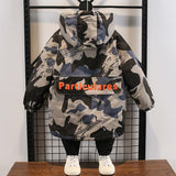 Winter Jacket Boy  Baby  Camouflage  thickness   Korean cotton-padded  Kids Coats  Children  Winter Jacket BT033
