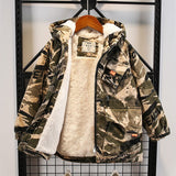 Winter Jacket Boy  Baby  Camouflage  thickness   Korean cotton-padded  Kids Coats  Children  Winter Jacket BT033