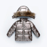 boy thin coat autumn winter 90% duck down jacket for girls clothes waterproof child clothing snow wear kids outerwear parka