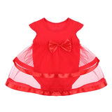 NewBorn Baby Dress Summer Cotton Bow Baby Rompers For girls Summer Kid Infant Clothes Baby Girls Jumpsuit RomperTulle Mesh Dress