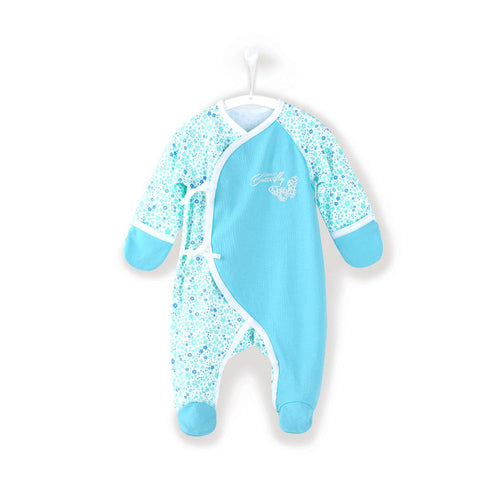 Newborn Baby Girl Clothes 0 3 Month Footies Long-sleeve 2018 New Infant Clothes Baby Girl Boy Jumpsuit Floral 150082