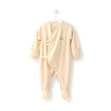 Newborn Baby Girl Clothes 100% Cotton Long-sleeve 2018 Spring 0 3 Month Infant Clothes Baby Girl Boy Jumpsuit Footies 450005