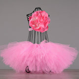 Newborn Baby Tutu Skirt with headband set for Photo Prop 7 Designs Fluffy Tulle Gown Tutu Skirt S1