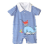 Newborn Baby's Sets 3pcs Summer Casual Cotton Boys Clothes Cartoon Mickey Long Sleeve Bodysuits+Pants+Hat Baby Girls Clothing