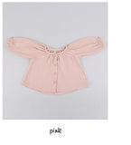 Newborn Clothes Blouse Baby Girl Todder Cotton Linen Ruffles Shirt + Detachable Collar Infant Tops Kids Coat For Spring Summer