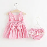 Newborn bebe kids baby dress summer 100% cotton beautiful dresses Lace tutu dress for baby's clothing minnie