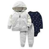 Official Store Rushed 2018 Hot Casual Stripes, Cute Dinosaur Hooded Jacket, Trousers, Kazakhstan, 3 Piece Sets.the Boy Suit