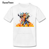 One Piece Luffy Children T Shirt 100% Cotton Round Neck Short Sleeve Tshirt Teeshirt Boys Girls 2018 Low Price T-shirt For Baby