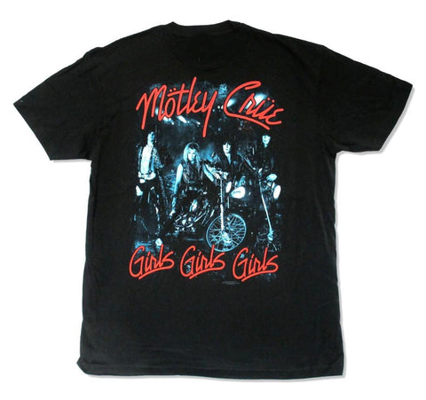 Online T Shirts Store Men'S Motley Crue Girls Band Pic Mens Crew Neck Funny Short Sleeve T Shirt