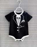 Orangemom office store  Summer Baby boy Clothing cotton twins  born clothes vestido infantil Costumes Kids gentleman body