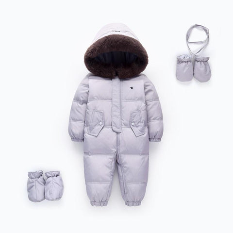 Orangemom official store baby winter romper duck down Infant Snowsuit Kid Jumpsuit Children Outerwear warm overalls for girls