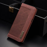 Original Brand Vintage Denim Magnetic Flip Case for Samsung Galaxy S8 S8+ Stand Wallet Case for S8 S8+ with Card Slots