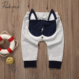 Brand Cotton Blend Toddler Baby Boy Girl Cartoon Bottom Pants Harem Pants Panty Trousers US Stock