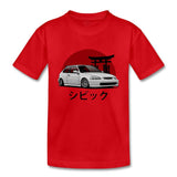 Race C JDM Tshirt Daughter 100% Cotton boys girls Short Sleeve T Shirts For Baby Co 4T-8T T-Shirt