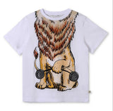 Retail BRAND 2017   come 100% cotton t shirt for baby boys childrens chothes blouse summer t-shirts tee c Designer Cotton