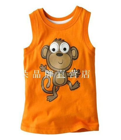 Retail Brand 2016New Children's T-shirt Kids Baby boys Clothing Childrens Summer Clothes Cartoon T shirts cotton