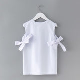 Retail Brand 2018 New Young Girls Tshirt Child Clothing Childrens Tops Summer Clothes Short Sleeve Tee Blouse Shirts 8-15YRS