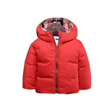 boys winter coats warm down jackets for girls child hooded red winter jacket for girls 4 years outwe children sale cheap