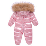 Russia children clothing winter down jacket boy outerwear coat thick Waterproof snowsuit baby girl clothes parka infant overcoat