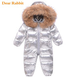Russia children clothing winter down jacket boy outerwear coat thick Waterproof snowsuit baby girl clothes parka infant overcoat