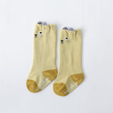 Baby Socks Cotton Anti Slip Baby Girls Boys Socks Solid Cartoon Autumn Winter 0-24M Baby Stuff New Born Boys Clothes