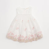 Kids White Princess Dress For Girls 2018 New Girl Embroidery Lace Dress Child Summer Clothing Children's Clothes W8551