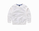 Spring Autumn New style Baby Girl Boy Sweater Long Sleeve Tshirt Baby Jerseys Kids Top Clothes red/black/blue Pure Color Sweater
