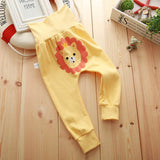 Spring Fall Baby Pants Fox Lion Dog Cartoon Be Boy Girl Leggings High Waist Toddler Infants Cotton Trousers Bobo Bebe 0--3Y