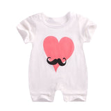 Summer New style baby rompers Short sleeve Newborn Infant Baby Boy Girl clothes Cute Cartoon Printed Jumpsuit Climbing Clothes