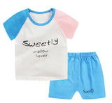 T-shirt Short Children's Suits Clothing Set For Boys Costume Kits Kids Summer Clothes Set Dress For Baby Boys Kids 1 2 3 Years