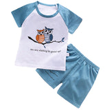 T-shirt Short Children's Suits Clothing Set For Boys Costume Kits Kids Summer Clothes Set Dress For Baby Boys Kids 1 2 3 Years