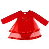 Drop shipping Newborn Baby dress, Baby girl clothes With Bowknot, Long sleeve Vestido infantil, Net Baby girl dress