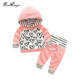 Tem Doge Baby Clothing Sets Spring Autumn New Newborn Baby Infant Girls Clothes Long Sleeve 2PCS Casual Hooded Baby Boy Clothing