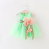 The latest version Baby Girl Tutu Dress Kids Cute Lace Flower Summer Party Princess Dresses baby girl Christmas Clothes