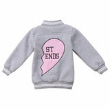 Toddler Baby Boy Girl Clothes Best Friend Letter Print Long Sleeve Sweatshirt Jacket Outerwear Autumn Outfit Girls Clothing Set