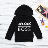 Toddler Baby Boys Girls Hooded Sweatshirts Infant Letter Blouse Hoodies Tops carters official store baby boy girl hoodie