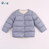 Toddler Girls Coat Cotton-Padded Warm Fall Winter Kids Jackets for 2 3 4 5 6 7 8 Year Girl Casual Cute Children Tops Outerwear