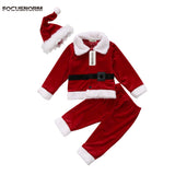 Toddler Kid Baby Boy Girl Top Sweater Dress Pants Xmas Outfit Clothes pudcoco0-4Y Baby Boys Girls Warm winter autumn XMAS