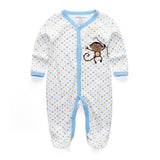Toddler Newborn Baby Boys&Girls Footies Fashion 100%Cotton Outfit Unisex 3 6 9 12 Months Kid Clothing Cartoon Costume ropa bebe