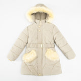 Toddler Winter Jacket Baby Outerwear Coat Children's Clothing Thickened Girls Overcoat Kids Outfits Warm Parkas 3-6years