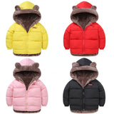 Two Side Wear Kids Winter Coat Children Parkas Kids Jackets for Baby Girls Boys Lamb Wool Quilted Thick Cotton Children Coat