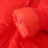 Unixes Baby Boys Girls Winter Coat   Warm 2-12 Years Teenage Thickening Faux Fur Cotton Wadding Kids Black Hooded Down Jacket