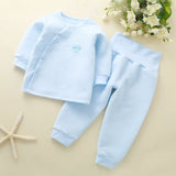 Winter Baby Outfits Baby Girl Clothes Set Warm Long Sleeve Boy Newborn Clothes High Waist PP Pants Sets Snow Sleepwear Pajamas