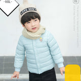 Winter Children's Down Cotton Top Children's Jacket Wear Baby Boys and Girls Coats Winter Warm  Inside and Outside Clothing