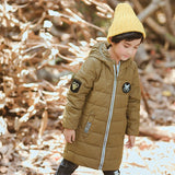 Winter Co Kids Casual White Duck Down Jackets For Boys 8 9 10 11 Years Autumn Children Clothes army Green Long Outerwe Boys