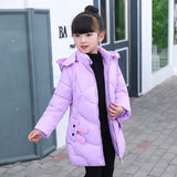 Winter Co New Baby Winter Parkas Winter Jackets for Girls Kids Fashion Printed Girls Coats Thick Warm Children Girls Jackets