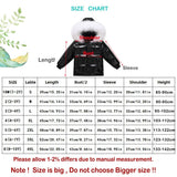 Winter Down Jacket For Boys   Thickened Coats Children Clothes Outerwear Outfit With Nature Fur Long Sleeve Kids Infant 2-10y