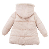 Winter Girls&#39; Coats And Warmth Children&#39;s Long Coats With Plush Pockets Hooded 1-3 Years Old
