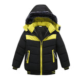 Winter Jacket For Boys Baby Fur Hooded Jacket Parkas Kids Clothes Snowsuit Outerwe Children Warm Co Clothing Infant Jacket