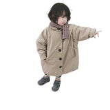 Winter Jackets For Boys Gilrs Trench Children's Hooded Warm Kids Boy Outerwear Windbreaker Baby Kids Jacket for girls Coats
